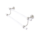Allied Brass Pacific Grove Collection 24 Inch Double Towel Bar PG-72-24-SN