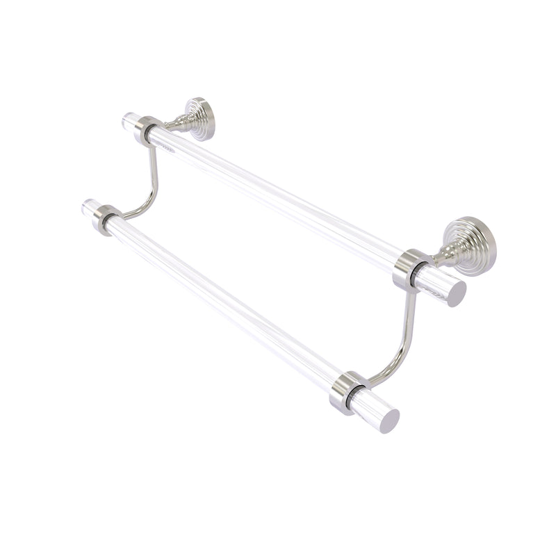 Allied Brass Pacific Grove Collection 36 Inch Double Towel Bar PG-72-36-SN