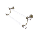 Allied Brass Pacific Grove Collection 30 Inch Double Towel Bar with Dotted Accents PG-72D-30-ABR