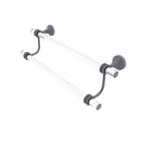 Allied Brass Pacific Grove Collection 30 Inch Double Towel Bar with Dotted Accents PG-72D-30-GYM