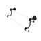 Allied Brass Pacific Grove Collection 30 Inch Double Towel Bar with Dotted Accents PG-72D-30-ORB