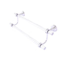 Allied Brass Pacific Grove Collection 30 Inch Double Towel Bar with Dotted Accents PG-72D-30-SCH