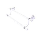 Allied Brass Pacific Grove Collection 30 Inch Double Towel Bar with Twisted Accents PG-72T-30-PC