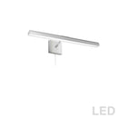 Dainolite 30W Picture Light Sc W/ Frosted Glass PIC222-24LED-SC