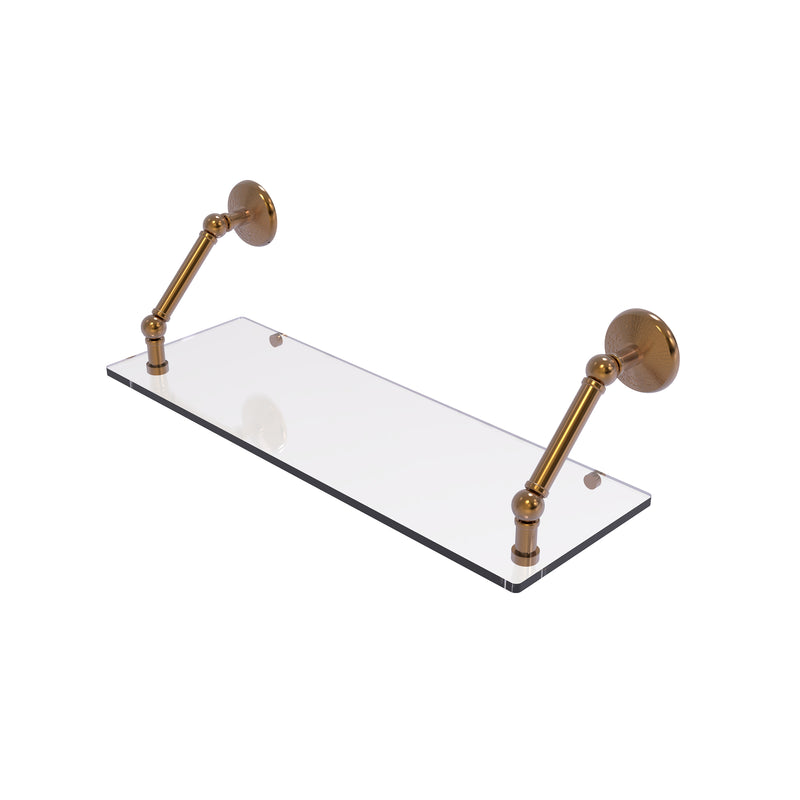 Allied Brass Prestige Monte Carlo Collection 24 Inch Floating Glass Shelf PMC-1-24-BBR