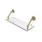 Allied Brass Prestige Monte Carlo Collection 24 Inch Floating Glass Shelf PMC-1-24-SBR