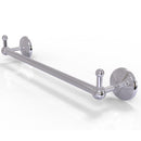 Allied Brass Prestige Monte Carlo Collection 18 Inch Towel Bar with Integrated Hooks PMC-41-18-PEG-PC