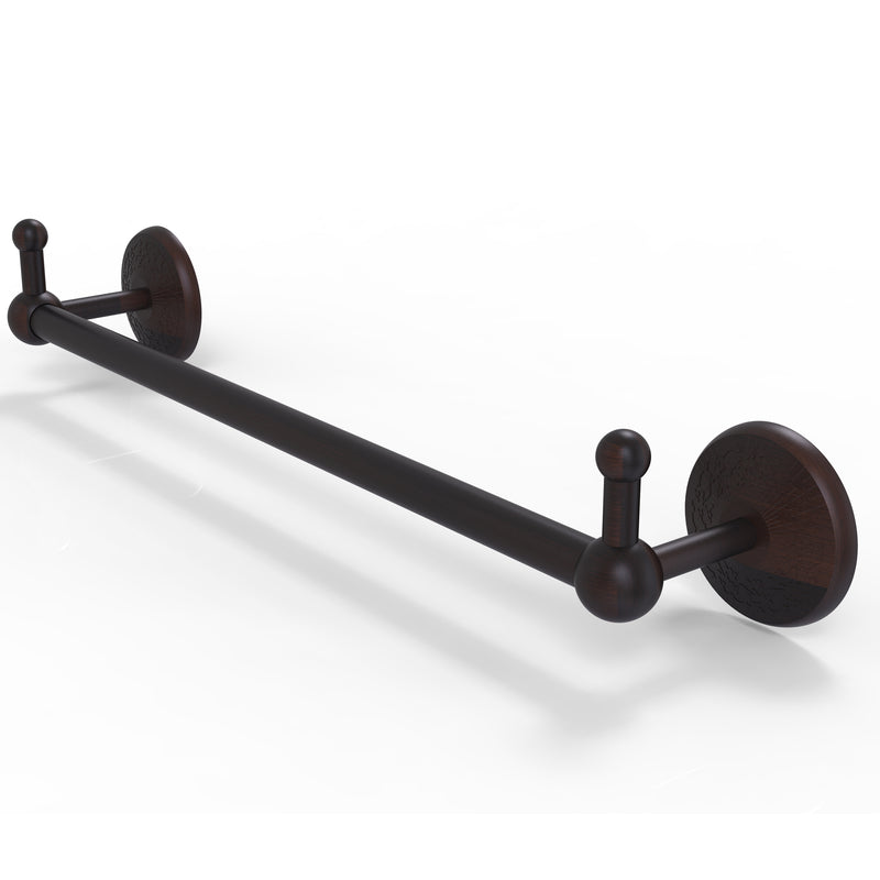 Allied Brass Prestige Monte Carlo Collection 18 Inch Towel Bar with Integrated Hooks PMC-41-18-PEG-VB