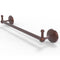 Allied Brass Prestige Monte Carlo Collection 36 Inch Towel Bar with Integrated Hooks PMC-41-36-PEG-CA