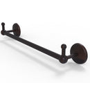 Allied Brass Prestige Monte Carlo Collection 36 Inch Towel Bar with Integrated Hooks PMC-41-36-PEG-VB
