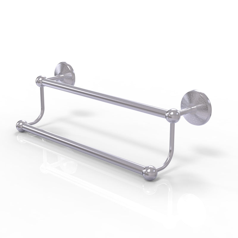 Allied Brass Prestige Monte Carlo Collection 18 Inch Double Towel Bar PMC-72-18-SCH