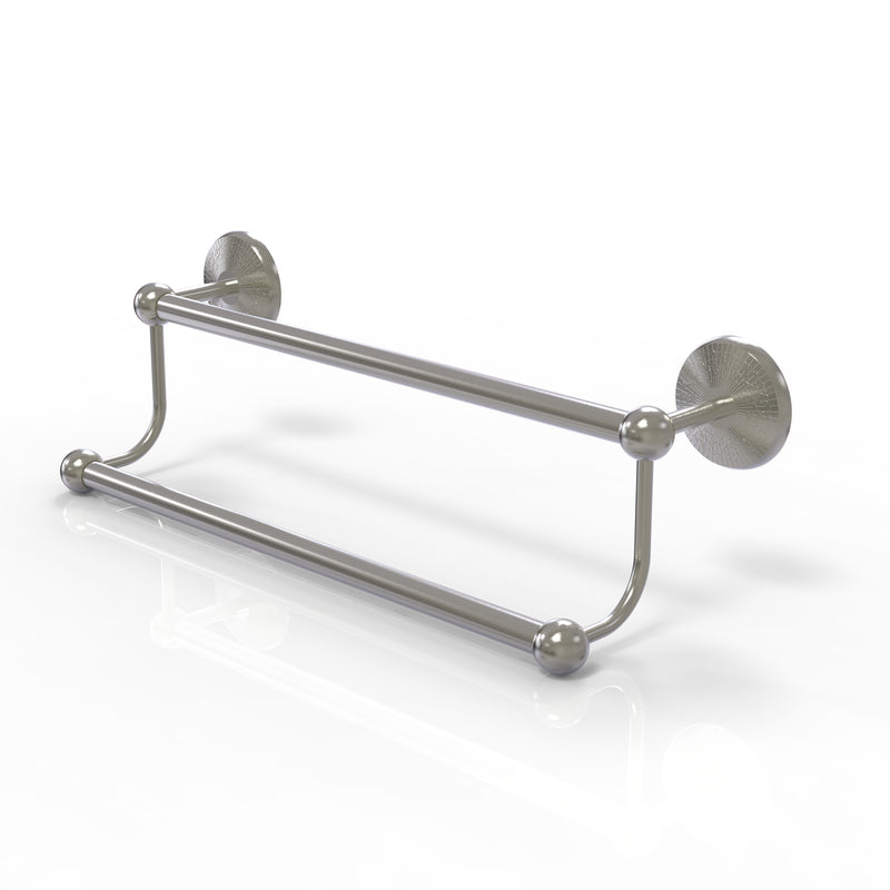 Allied Brass Prestige Monte Carlo Collection 18 Inch Double Towel Bar PMC-72-18-SN