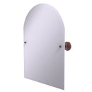 Allied Brass Frameless Arched Top Tilt Mirror with Beveled Edge PMC-94-CA