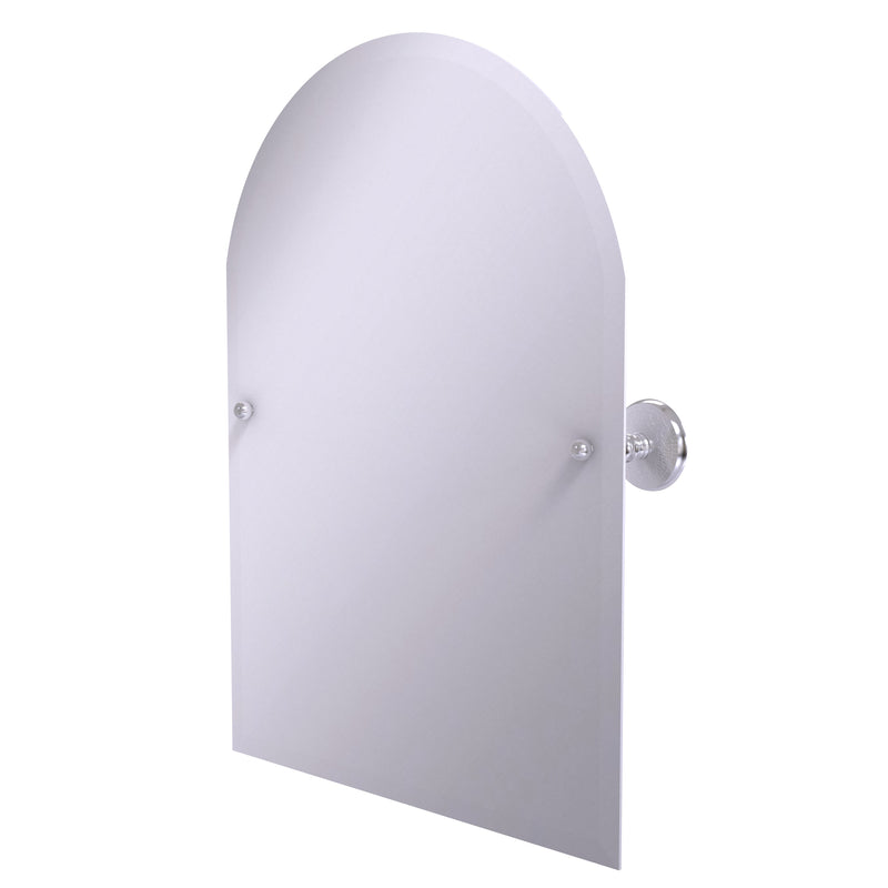 Allied Brass Frameless Arched Top Tilt Mirror with Beveled Edge PMC-94-SCH