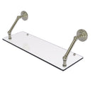 Allied Brass Prestige Que New Collection 24 Inch Floating Glass Shelf PQN-1-24-PNI