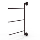 Allied Brass Prestige Que New Collection 3 Swing Arm Vertical 28 Inch Towel Bar PQN-27-3-16-28-ABZ