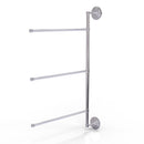 Allied Brass Prestige Que New Collection 3 Swing Arm Vertical 28 Inch Towel Bar PQN-27-3-16-28-PC