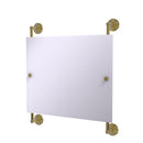 Allied Brass Prestige Que New Landscape Rectangular Frameless Rail Mounted Mirror PQN-27-93-UNL