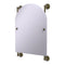 Allied Brass Prestige Que New Collection Arched Top Frameless Rail Mounted Mirror PQN-27-94-ABR