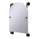 Allied Brass Prestige Que New Collection Arched Top Frameless Rail Mounted Mirror PQN-27-94-ABZ