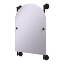 Allied Brass Prestige Que New Collection Arched Top Frameless Rail Mounted Mirror PQN-27-94-ORB