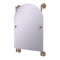 Allied Brass Prestige Que New Collection Arched Top Frameless Rail Mounted Mirror PQN-27-94-PEW