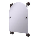 Allied Brass Prestige Que New Collection Arched Top Frameless Rail Mounted Mirror PQN-27-94-VB