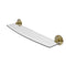 Allied Brass Prestige Que New Collection 24 Inch Glass Shelf PQN-33-24-UNL