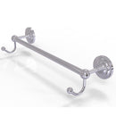 Allied Brass Prestige Que New Collection 24 Inch Towel Bar with Integrated Hooks PQN-41-24-HK-PC