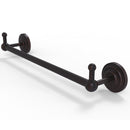 Allied Brass Prestige Que New Collection 24 Inch Towel Bar with Integrated Hooks PQN-41-24-PEG-VB