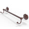 Allied Brass Prestige Que New Collection 30 Inch Towel Bar with Integrated Hooks PQN-41-30-HK-CA