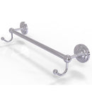 Allied Brass Prestige Que New Collection 30 Inch Towel Bar with Integrated Hooks PQN-41-30-HK-PC