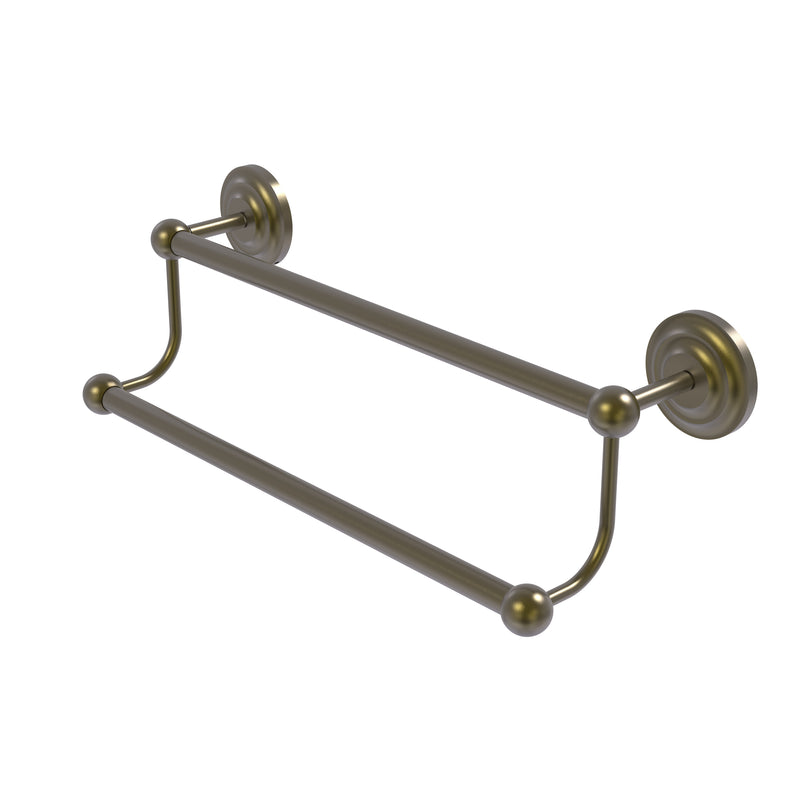 Allied Brass Prestige Que New Collection 18 Inch Double Towel Bar PQN-72-18-ABR