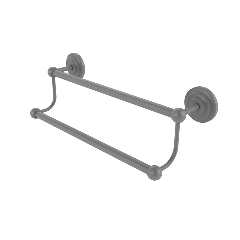 Allied Brass Prestige Que New Collection 18 Inch Double Towel Bar PQN-72-18-GYM