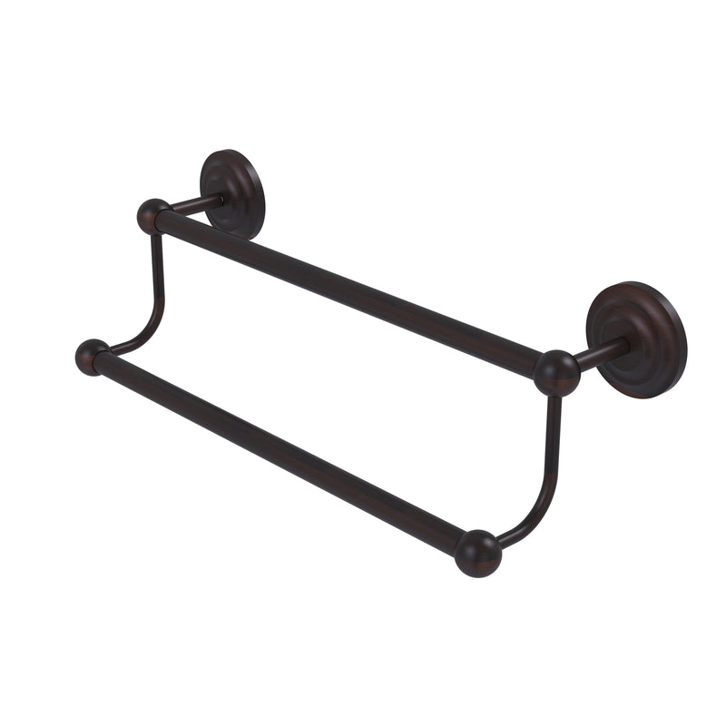 Allied Brass Prestige Que New Collection 18 Inch Double Towel Bar PQN-72-18-VB