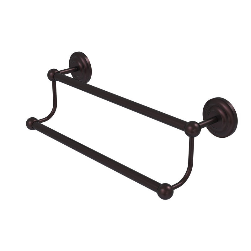 Allied Brass Prestige Que New Collection 36 Inch Double Towel Bar PQN-72-36-ABZ