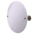 Allied Brass Frameless Round Tilt Mirror with Beveled Edge PQN-90-ABR