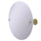 Allied Brass Frameless Round Tilt Mirror with Beveled Edge PQN-90-UNL