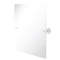 Allied Brass Frameless Rectangular Tilt Mirror with Beveled Edge PQN-92-WHM