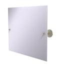 Allied Brass Prestige Que New Frameless Landscape Rectangular Tilt Mirror with Beveled Edge PQN-93-PNI