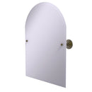 Allied Brass Frameless Arched Top Tilt Mirror with Beveled Edge PQN-94-ABR