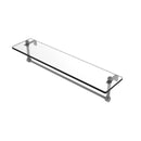 Allied Brass 22 Inch Glass Vanity Shelf with Integrated Towel Bar PR-1-22TB-GYM