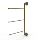 Allied Brass Prestige Regal Collection 3 Swing Arm Vertical 28 Inch Towel Bar PR-27-3-16-28-ABR