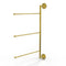 Allied Brass Prestige Regal Collection 3 Swing Arm Vertical 28 Inch Towel Bar PR-27-3-16-28-PB