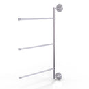 Allied Brass Prestige Regal Collection 3 Swing Arm Vertical 28 Inch Towel Bar PR-27-3-16-28-SCH