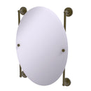 Allied Brass Prestige Regal Collection Oval Frameless Rail Mounted Mirror PR-27-91-ABR