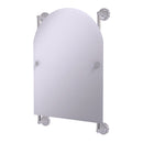 Allied Brass Prestige Regal Collection Arched Top Frameless Rail Mounted Mirror PR-27-94-PC