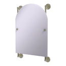 Allied Brass Prestige Regal Collection Arched Top Frameless Rail Mounted Mirror PR-27-94-PNI