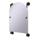 Allied Brass Prestige Regal Collection Arched Top Frameless Rail Mounted Mirror PR-27-94-VB