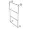 Allied Brass Prestige Regal Collection 4 Tier 30 Inch Ladder Towel Bar with Dotted Detail PR-28D-30-SCH